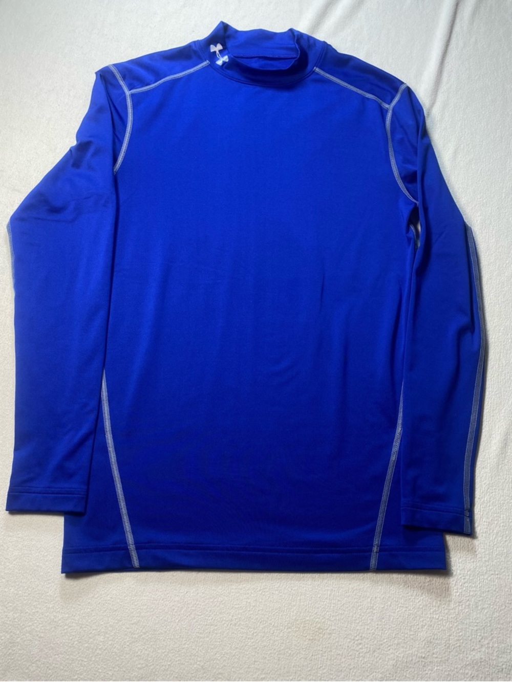 UA Men’s Long Sleeve Large Compression Royal Blue shirt. See description.